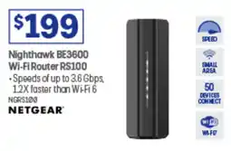 Officeworks Nighthawk Wi-Fi Router offer