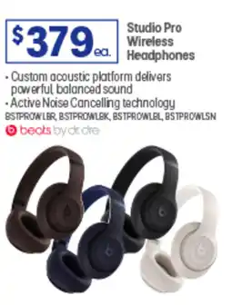 Officeworks Studio Pro Wireless Headphones offer
