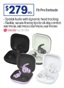 Officeworks Fit Pro Earbuds offer