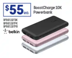 Officeworks BoostCharge 10K Powerbank offer