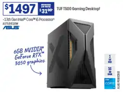 Officeworks TUF T500 Gaming Desktop offer
