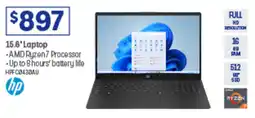 Officeworks 15.6" Laptop offer