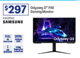 Officeworks Odyssey 27" FHD Gaming Monitor offer