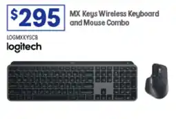 Officeworks MX Keys Wireless Keyboard and Mouse Combo offer
