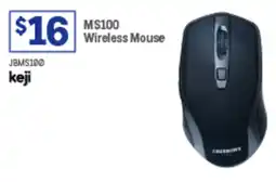 Officeworks MS100 Wireless Mouse offer
