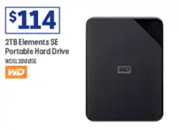 Officeworks 2TB Elements SE Portable Hard Drive offer