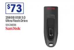 Officeworks 256GB USB 3.0 Ultra Flash Drive offer