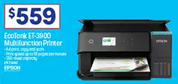 Officeworks EcoTank ET-3900 Multifunction Printer offer