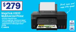 Officeworks MegaTank G3630 Multifunction Printer offer