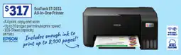 Officeworks EcoTank ET-2811 All-In-One Printer offer
