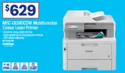 Officeworks MFC-L8390CDW Multifunction Colour Laser Printer offer