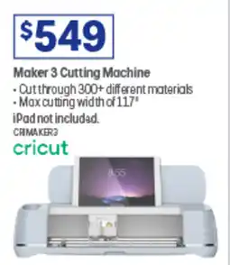 Officeworks Maker 3 Cutting Machine offer