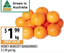 Supabarn Honey murcott mandarines offer