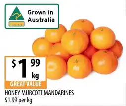 Supabarn Honey murcott mandarines offer