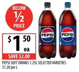 Supabarn PEPSI SOFT DRINKS offer