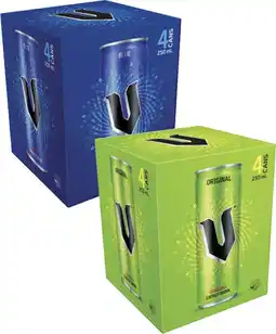 Coles V Energy Drink 4x250mL offer