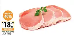 Supabarn PORK MEDALLIONS offer