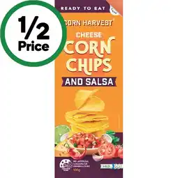 Woolworths Corn Harvest Corn Chips & Salsa 100g offer