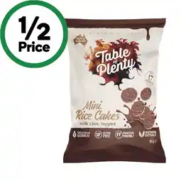 Woolworths Table Of Plenty Mini Rice Cakes 60g – From the Health Food Aisle offer