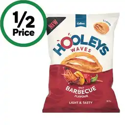 Woolworths Calbee Hooleys Waves 95g offer