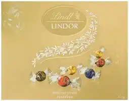 Coles Lindt Lindor Gift Box 235g offer