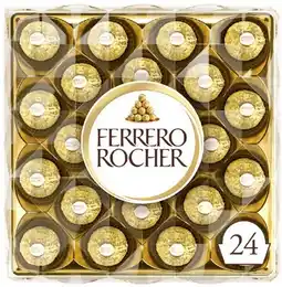 Coles Ferrero Rocher Diamond Gift Box 24 Pack 300g offer