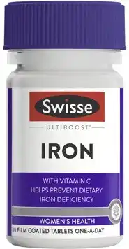 Coles Swisse Ultiboost Iron Tablets 30 Pack offer