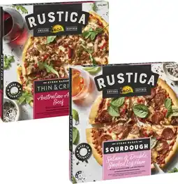 Coles McCain Rustica Pizza 370g-460g offer