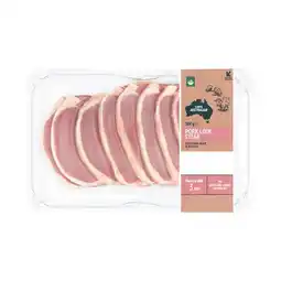 Woolworths Australian Pork Loin Steaks 500g offer
