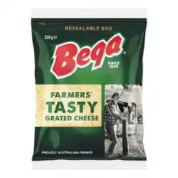 Woolworths Bega Block, Grated or Sliced Cheese 250g – Excludes Lactose Free offer