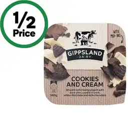 Woolworths Gippsland Mix-Ins Yoghurt 140g – From the Fridge offer