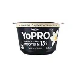 Woolworths YoPRO High Protein Yoghurt Pot 160g – From the Fridge offer
