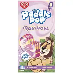 Woolworths Streets Paddle Pop 544ml Pk 8 – From the Freezer offer