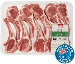 Coles Coles Australian Lamb Cutlets offer