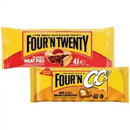 Woolworths Four’N Twenty Traditional Pies 700g Pk 4 offer