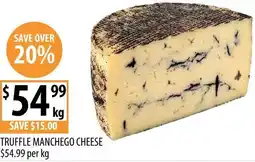 Supabarn Truffle manchego cheese offer