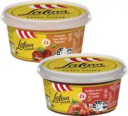 Coles Latina Pasta Sauce 425g offer