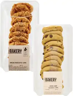 Coles Coles Bakery Cookies or Biscuits 12 Pack offer