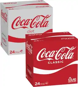 Coles Coca-Cola Soft Drink 24x375mL offer