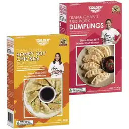 Woolworths Golden Wok Diana Chan Dumplings 230g – From the Freezer offer