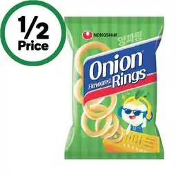 Woolworths Nongshim Snacking 40-75g offer