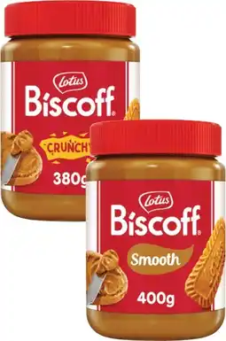 Coles Lotus Biscoff Spread 380g-400g offer