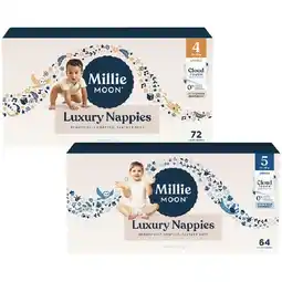Woolworths Millie Moon Luxury Nappies Pk 60-88 offer