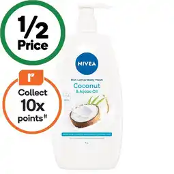 Woolworths Nivea Shower Cream 1 Litre offer