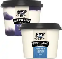 Coles Gippsland Dairy Twist Yogurt 700g offer