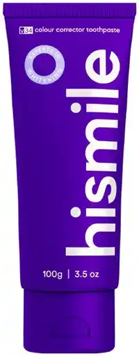 Coles Hismile V34 Whitening Toothpaste 100g offer