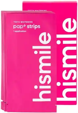 Coles Hismile PAP+ Teeth Whitening Strips 7 Pack offer
