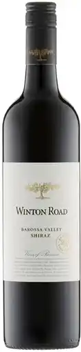 Coles Winton Road Barossa Valley Shiraz 750mL offer