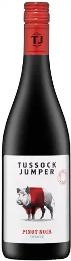 Coles Tussock Jumper Pinot Noir 750mL offer