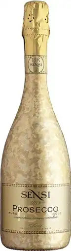 Coles Sensi Prosecco DOC 18K Gold 750mL offer